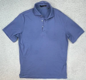 Greyson Montauk Golf Polo Shirt Mens Small Blue Solid Logo - Bild 1 von 11