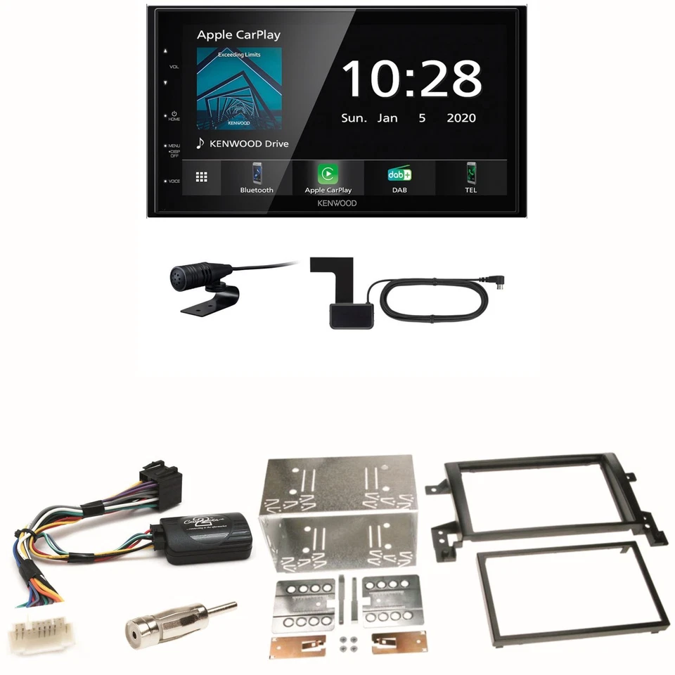 Kenwood DMX5020DABS Android Auto CarPlay Einbauset für Suzuki Grand Vitara JT - Bild 1 von 1
