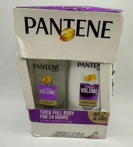 2 Combo - Pantene Pro V SHEER Volume Shampoo & Conditioner New, Damaged Box - Picture 1 of 5