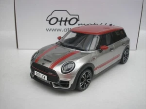 MINI CLUBMAN (F54) JCW 2021 SILVER / RED 1/18 OTTO MOBILE OT1106 NEW - Picture 1 of 7