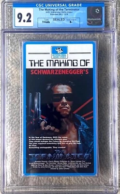 THE MAKING OF THE TERMINATOR - ULTRA RARE - 1986 Sealed VHS - CGC 9.2 B+ - Image 1 of 4