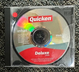 Intuit Quicken Deluxe 2009 For Windows Xp/Vista Not For Window 10 Or 11 - Picture 1 of 1