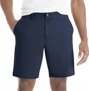 Member's Mark Men Short Size 40 Navy Blue Regular Fit Everyday Flat Front Short - Picture 1 of 3