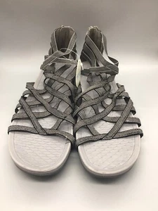 Croft And Barrow Women's Pond Black Zip Up Sandals Size: 10 M - Picture 1 of 9