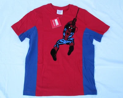 ❤ MARVEL HANNA ANDERSSON boys shirt NEW 150 short sleeve Spiderman 12 - Image 1 of 4