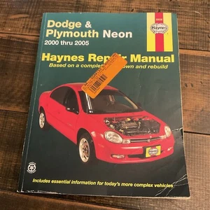 Haynes Repair Manual Dodge & Plymouth Neon 2000-2005 30036 - Picture 1 of 4