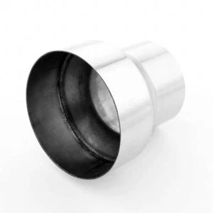 Exhaust Pipe Adapter 3.5" ID to 5" ID Tip Pipe Reducer Connector Stainless Steel - Picture 1 of 7