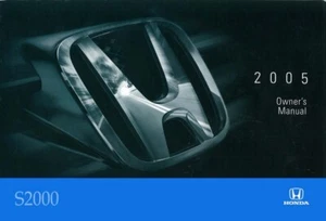 2005 Honda S2000 Owners Manual User Guide Reference Operator Book - Picture 1 of 1