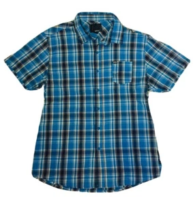 Camisa RipCurl Para Hombre Azul Mangas Cortas Cuello Talla Grande Rip Curl - Imagen 1 de 12