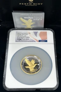 2023 P Australia 5 oz Silver Wedge Tailed Eagle NGC PF70 UCAM w/OGP & COA - Picture 1 of 8