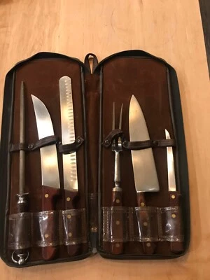 dexter Juego de Talla de Seis Piezas con Estuche Foto 1 de 2