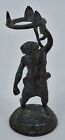 Statuette en bronze à l'Antique Le Grand Tour Silène de Pompéi
