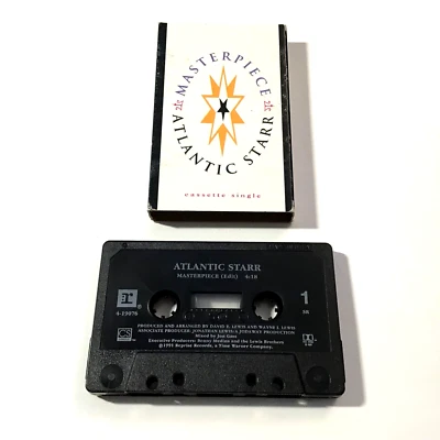 Atlantic Starr - Masterpiece (Cassette Single, 1992) R&B, Tested - Image 1 of 3