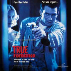 Laserdisc TRUE ROMANCE 2 Disc Dolby Surround Widescreen NTSC Version - Afbeelding 1 van 2