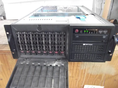 Storage Server Delta-File-Server Dual Woodcrest  RS-D20X-M4-W23 + 8 Festplatten - Bild 1 von 4