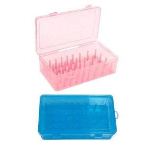 Thread Storage Box 42 Spools with Lid for Home Embroidery Household Tabletop - Picture 1 of 14