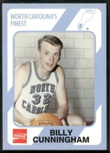 1989 Collegiate Collection North Carolina's Finest #40 Billy Cunningham - Picture 1 of 2