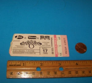 The Oak Ridge Boys Vintage Ticket Stub 1990 Mississippi Coliseum - Picture 1 of 3