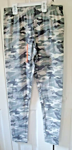 Leggings Damas Juniors Gris Medio Camuflaje M (7-9) Nuevos con Etiquetas - Imagen 1 de 2