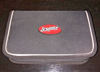 Scrabble Travel To Go Crossword Game Zippered Folio Hasbro Portable - Image 1 of 4