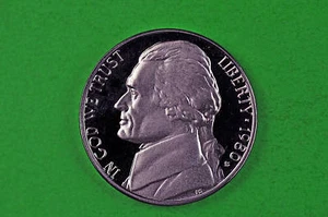 1980-S Deep Cameo Jefferson Nickel US GEM Proof Coin - Picture 1 of 1