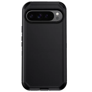 Black For Google Pixel 9/9 Pro/9 Pro XL Heavy Duty Case Hybrid Shockproof Cover - Picture 1 of 35