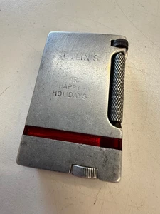 RARE VINTAGE ALUMINIUM CIGARETTE LIGHTER - 'BUTLINS FOR HAPPY HOLIDAYS' c1940s - Picture 1 of 15