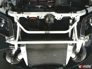 Front Torsion Bar Fit 2001-2007 Mitsubishi EVO 7 8 9 CT9A 2.0T Front Frame Brace - Picture 1 of 7