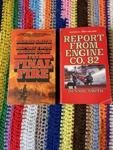 Dennis Smith - Report from Engine Co. 82 + The Final Fire - 2 Paperback Lot - Picture 1 of 9