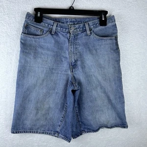 VTG Y2K Polo Jeans Co Ralph Lauren Jeans Shorts Jorts Men's 33 Hayden Blue Denim - Picture 1 of 10