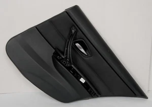 Genuine BMW E90 E91 Door panel. Dakota leather. Black. Passenger. Rear - Picture 1 of 12