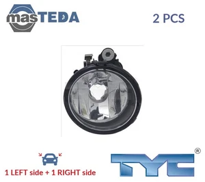19-12106-01-9 FOG LIGHT LAMP PAIR TYC 2PCS FOR BMW X3,X1,X5,X4,X6,F25,F48,F85 - Picture 1 of 5