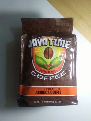 Java Time Gourmet Coffee, 26-Ounce 100% Premium  Arabica coffee - Image 1 of 4
