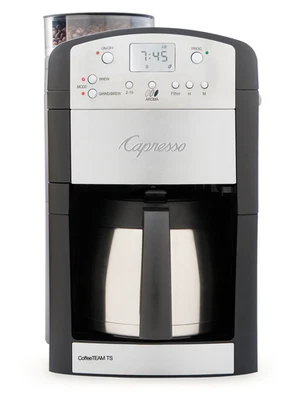 Capresso CoffeeTEAM TS 465.05 Automatic Coffee Maker Grinder Thermal Carafe - Image 1 of 4