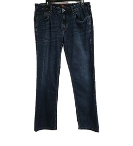 Tommy Bahama Denim Authentic Sand Drifter Jeans Dark Wash Blue Men's Size 35/32 - Picture 1 of 9