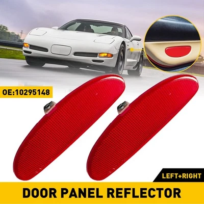 Placa reflectora panel puerta interior derecha derecha derecha 10295148 Chevrolet Corvette 1997-2004 Foto 1 de 4