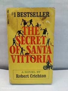 The Secret of Santa Vittoria by Robert Crichton First DELL Print Paperback 1967 - Picture 1 of 8