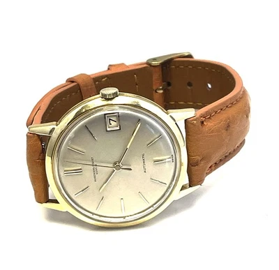 Vintage Mens 1960's Ademars Piguet Calatrava 5209BA 18k Gold Wrist Watch - Image 1 of 4