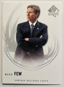 Mark Few 2010-11 Sp Authentic #90 Gonzaga Bulldogs Head Coach ESE QTY - Picture 1 of 2