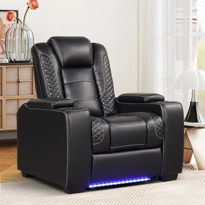 CANMOV Power Recliner Home Theater Seating, Electric Recliner Chair - Image 1 of 4