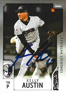Kelly Austin Signed 2025 Choice Somerset Patriots Team Set Auto Yankees - Picture 1 of 2