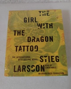 THE GIRL WITH THE DRAGON TATTOO UNABRIDGED BY STIEG LARSSON Audiobook 13 CDs NEW - Imagen 1 de 7