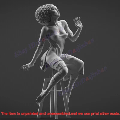 Bride Of Frankenstein 1/8 3D Print Model Kit Unpainted Unassembled 21cm GK 001 - Image 1 of 4