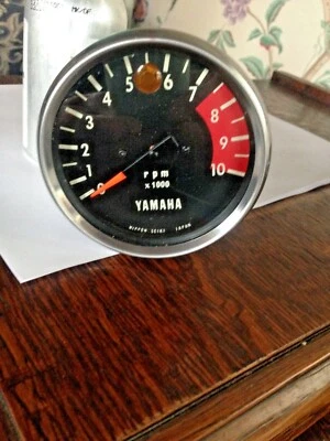 Yamaha DT1  250cc  Tachometer NOS Clock  Tacho Gauge 291-83540-00 DT1 E F   - Image 1 of 4