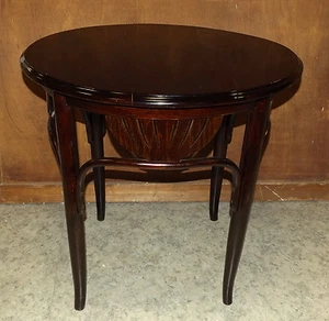Jugendstil Round Side Table, Fin de Siécle, Mundus - Picture 1 of 10