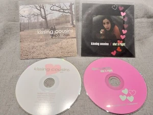 KISSING COUSINS - EP 3 and She's Right, 2 CD set, 2007 indie rock - Picture 1 of 2