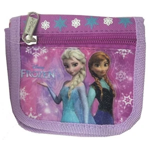 DISNEY FROZEN PRINCESS ELSA&ANNA BACK TO BACK STRING SLING WALLET AND PURSE-NEW! - Picture 1 of 6