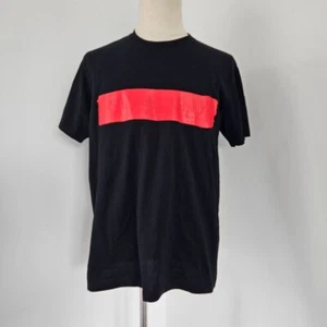 Givenchy black shirt w red logo Men's T-shirt - Picture 1 of 6