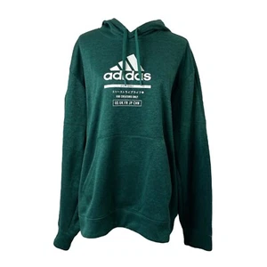 Adidas Creators Hoodie Herren XL Grün Weiß Big Logo Langarm - Bild 1 von 12