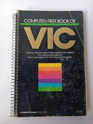 Compute!s First Book Of VIC Games Programs & Helpful Info Commodore VIC 20  - Image 1 of 4